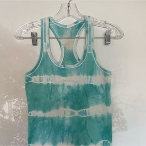 Lululemon tie dye tank top size 4
